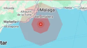 هزة أرضية قوية بساحل مالقا جنوب إسبانيا