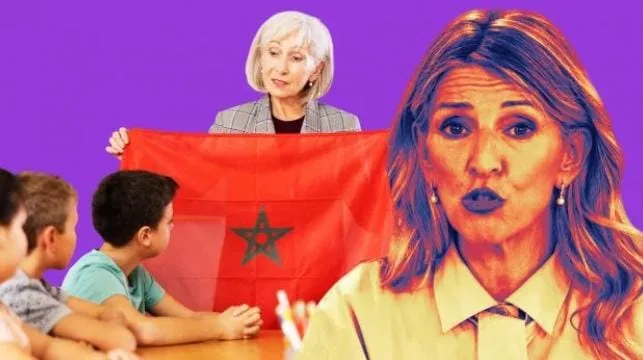 يولاندا دياز المعادية للمملكة تمنح دفعة للمغرب: إعادة تثقيف التلاميذ حول “الماضي الاستعماري الإسباني”
