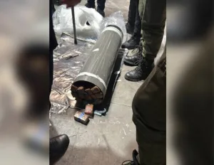 إحباط عملية تهريب ضخمة لأطنان من الشيرا بميناء طنجة المتوسط (صور)