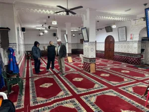 مليلية.. زيارة رسمية لمسجد أبي بكر الصديق بعد تضرره من الفيضانات