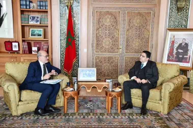 بوريطة يستقبل وفداً فرنسياً وفداً فرنسياً رفيعاً ويبحث تعزيز الشراكة الثنائية ودعم باريس لمغربية الصحراء