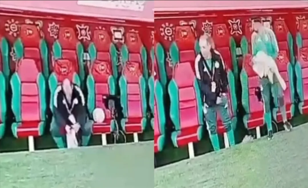 بالفيديو :   “فضيحة الكرة” … طاقم المنتخب الجزائري يسرق كرات من ملعب الرباط