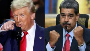 ترامب يعلن اعتقال رئيس فنزويلا نيكولاس مادورو وزوجته من قلب كركاس ونقلهما الى الولايات المتحدة الأمريكية