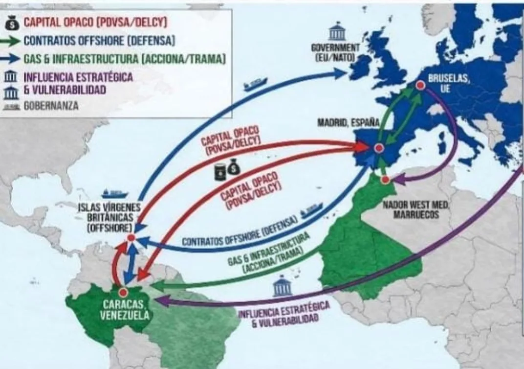 بعد سقوط مادورو المدوّي…ميناء الناظور يتحول إلى عقدة صراع على ثروة فنزويلا والنفوذ الأوروبي تقرير يكشف شبكات محروقات حساسة