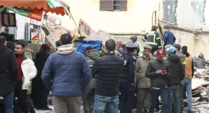 مأساة في حي العكاري بالرباط … بناية تنهار وتودي بحياة شخصين