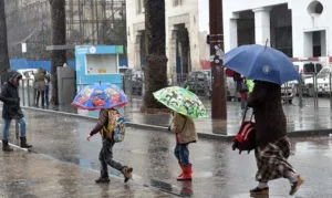 نشرة إنذارية :      أمطار قوية بالجهة الشرقية والشمال والأطلسين والسايس …!