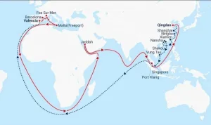 فرنسا :     شركة CMA CGM تعيد توجيه خطوطها البحرية الكبرى عبر رأس الرجاء الصالح