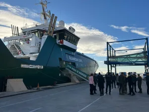 مليلية المحتلة تستقبل أكبر سفينة في تاريخ الحرس المدني الإسباني