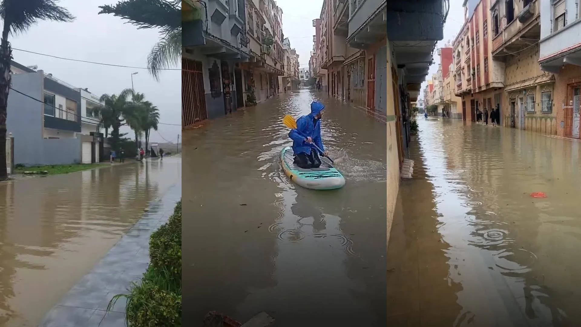 إخلاء مدينة القصر الكبير بشكل شبه كلي تحسبا لأي خطر قد ينجم من سد واد المخازن