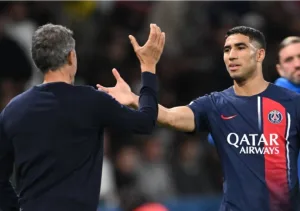 حكيمي خارج كلاسيكو فرنسا اليوم … والمدرب إنريكي :    لا يهم غياب النجم المغربي