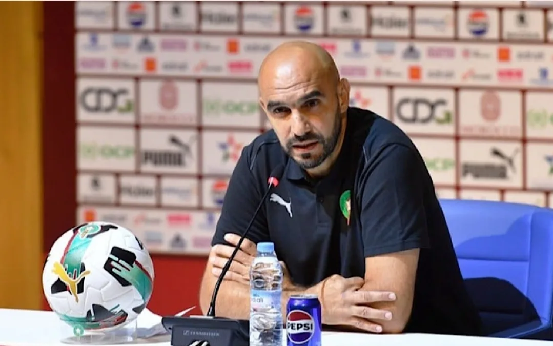 رسميا :     إقالة وليد الركراكي من تدريب المنتخب المغربي