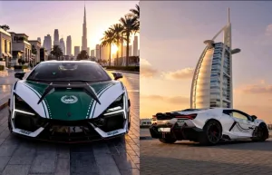 دبي تُفاجئ العالم :    شرطة الإمارة تدشّن «لامبورغيني ريفويلتو» تتجاوز قيمتها مليار سنتيم للسيارة لمطاردة المخالفين