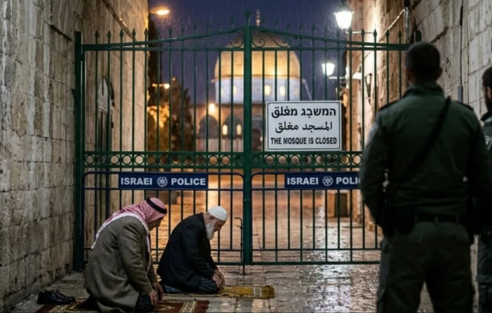 إسرائيل تمنع إقامة صلاة عيد الفطر في المسجد الأقصى للمرة الأولى منذ 1967