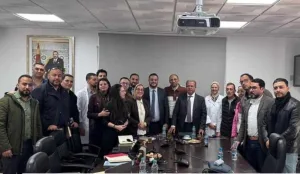 الناظور :       قبل إفتتاحه بأيام … الشغيلة الصحية تناقش مع مسؤولين الإنتقال إلى المركز الاستشفائي الإقليمي الجديد بسلوان