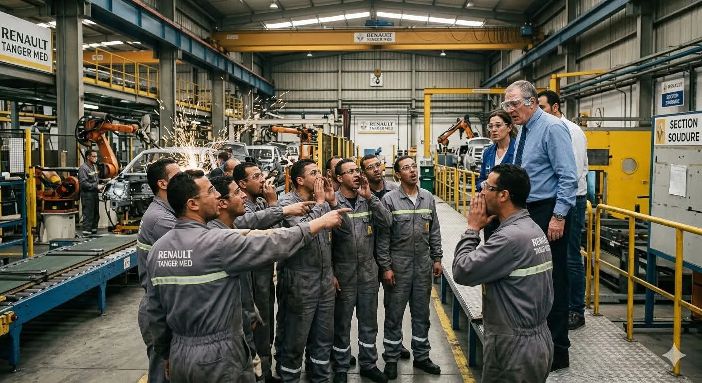 طنجة :    تصعيد غير مسبوق في مصنع رونو … نقابة الاتحاد المغربي للشغل تعلن القطيعة وتلوّح بالمواجهة