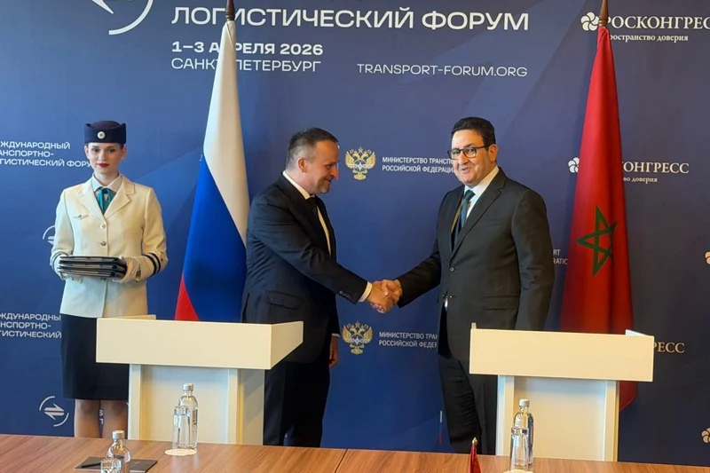 تعزيز الشراكة المغربية-الروسية في النقل واللوجستيك خلال منتدى سانت بطرسبورغ