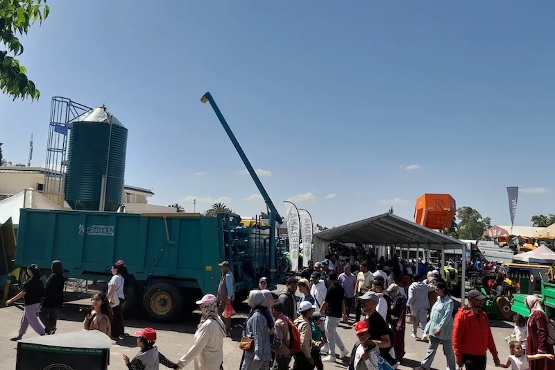 مكننة متطورة في معرض مكناس تعزز إنتاجية الفلاحة المغربية