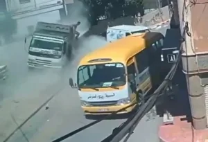 الحسيمة: “عطل فرامل” يفرمل الأنفاس في حي ميناظور .. والأقدار تحول دون كارثة محققة