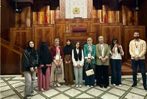 أزغنغان :     تلاميذ ثانوية ابن سينا في زيارة إلى البرلمان المغربي
