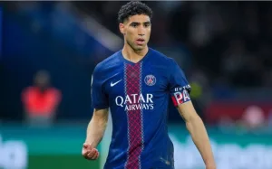 حكيمي يعود لتوهجه ويتألق بتمريرة حاسمة ويقود باريس سان جيرمان لتعزيز صدارته بثلاثية أمام نانت