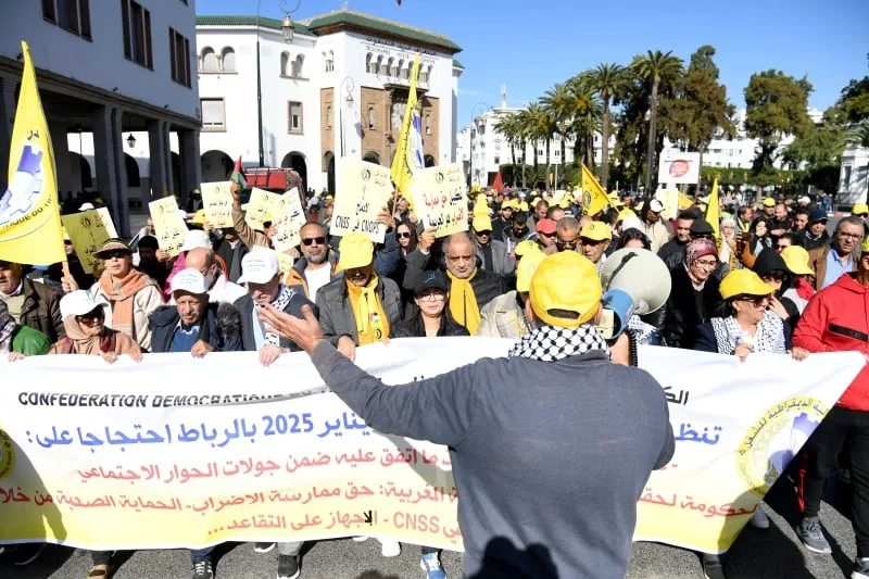 الكونفدرالية الديمقراطية للشغل تدعو إلى تصعيد احتجاجي في فاتح ماي وتطرح مطالب اجتماعية واسعة