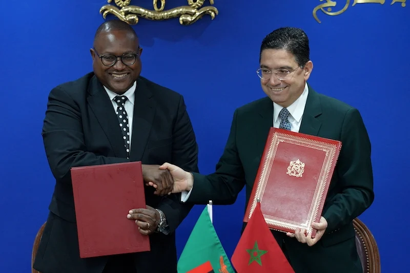 زامبيا تجدد دعمها لسيادة المغرب على الصحراء ومخطط الحكم الذاتي