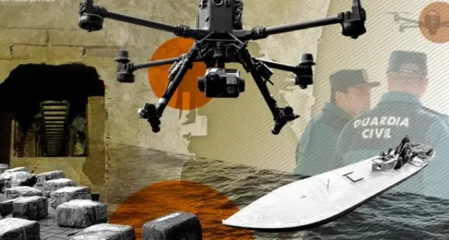 شبكات المخدرات تدخل عصر التكنولوجيا :    أنفاق سرية وغواصات ودرونات تُربك إسبانيا … و”المافيا” تسبق الأمن بخطوات