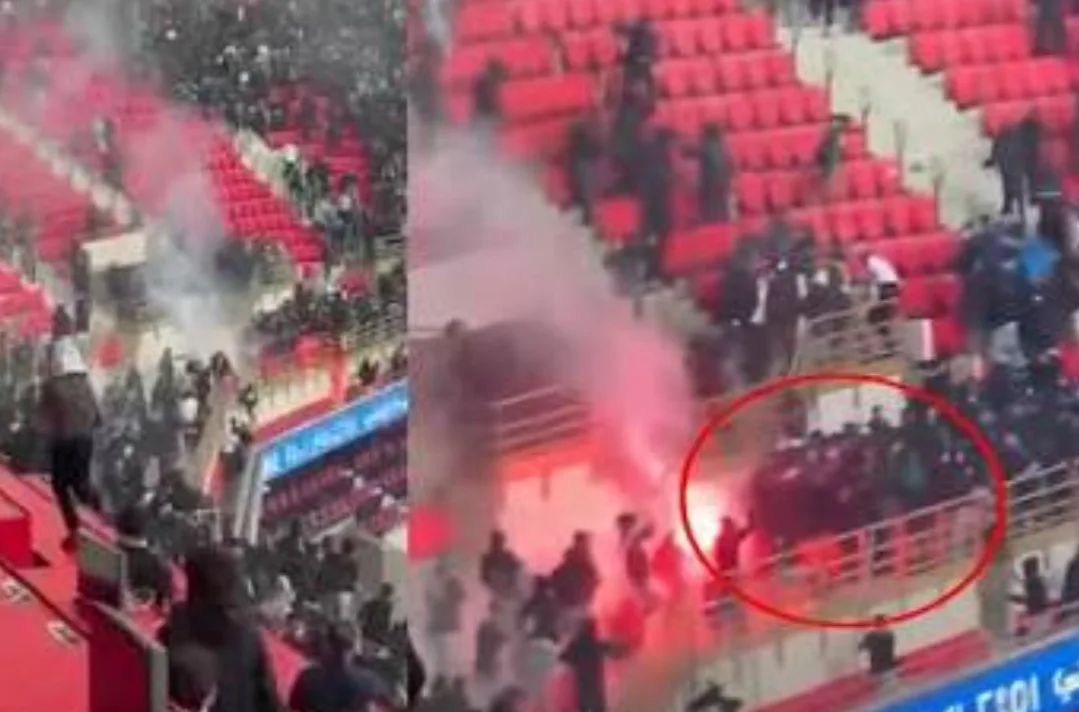 الرباط :   شغب وتخريب داخل ملعب مولاي عبد الله وأحداث عنيفة بعد مباراة الجيش والرجاء تنتهي بتوقيف 136 شخصًا