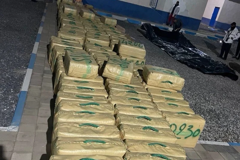 درك سيدي إفني يحجز أزيد من 6 أطنان من الشيرا