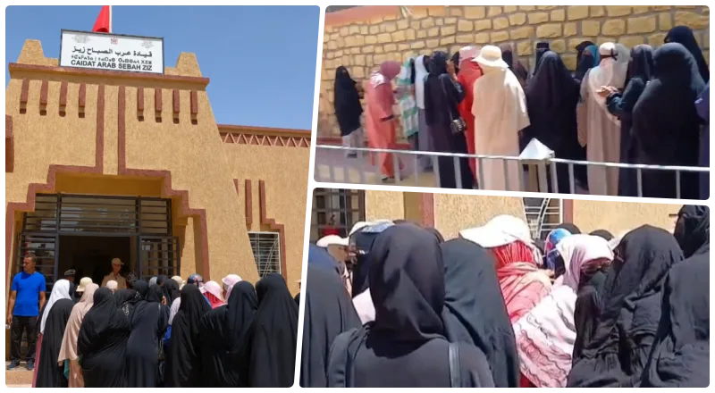 إقليم الرشيدية..نساء فم الحمر يحتجن للمطالبة بالتنمية وفك العزلة