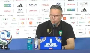 وهبي يشعل الأجواء قبل القمة :    “المنتخب المغربي سيدخل مباراة الغد أمام البرازيل برغبة الفوز”