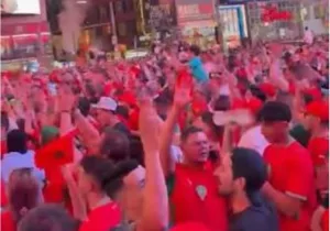 الجماهير المغربية في كأس العالم تحظى بإعجاب الصحافة الأمريكية والدولية
