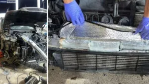 باب سبتة :     إحباط محاولة تهريب الحشيش داخل سيارة وتوقيف سائق إسباني