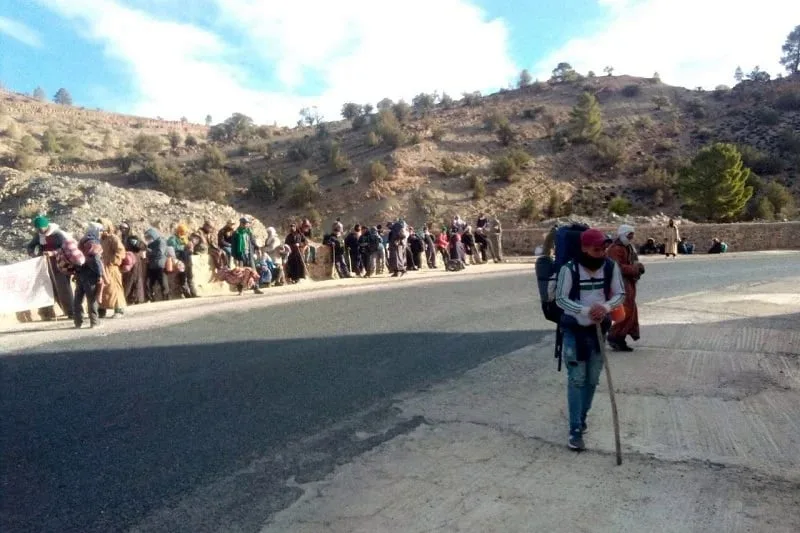 احتجاجات ميدلت تعيد مطلب “قانون الجبل” إلى الواجهة