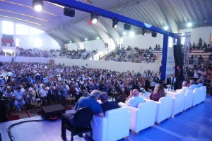 حزب الأصالة والمعاصرة يقرع طبول الانتخابات من برشيد بحشد جماهيري غفير طامحا لتصدر المشهد السياسي المقبل
