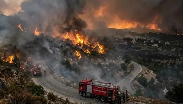 فرنسا تحت الحصار … حرائق هائلة تلتهم أكثر من 10 آلاف هكتار وتجبر باريس على طلب نجدة أوروبية