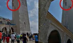 الفنيدق :      سقوط مروّع من أعلى صومعة مسجد … شخص يصارع الموت وحادث مأساوي يفتح ملف السلامة !