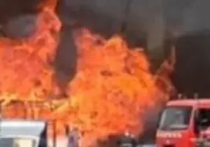 حريق مهول بفاس تجهل أسبابه وجهات أمنية تفتح تحقيق حول النازلة