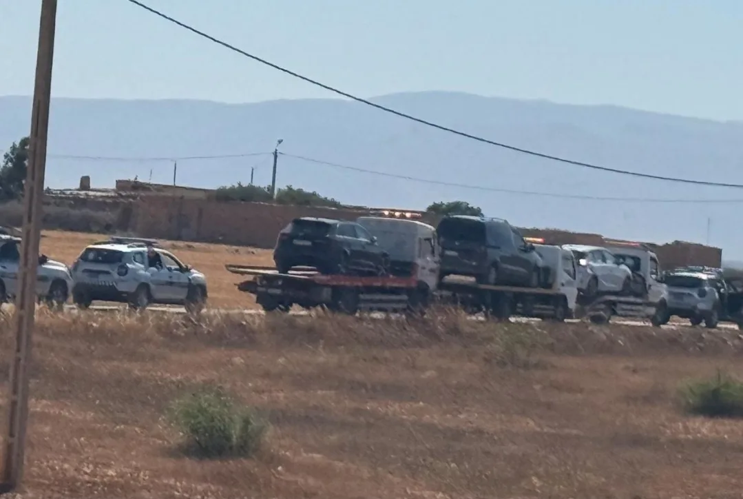 وجدة :        إحباط عملية للاتجار الدولي بالمخدرات وحجز كمية مهمة من الشيرا وطائرات درون وتوقيف سبعة أشخاص بينهم جزائري