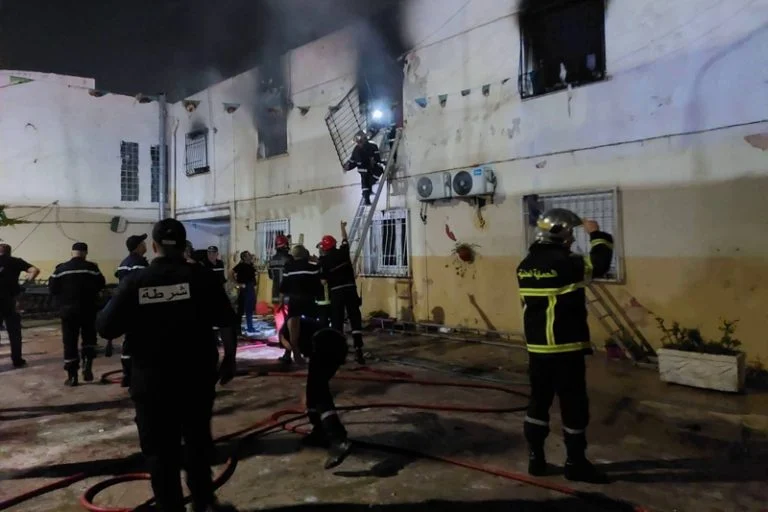 فاجعة في الجزائر.. حريق مروع بدار للطفولة يخلف قتلى وجرحى