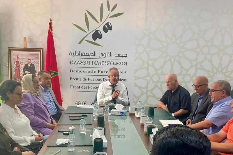 جبهة القوى الديمقراطية تشيد بالقوة الناعمة للقميص الوطني وتحذر من تدني الخطاب السياسي قبيل الانتخابات