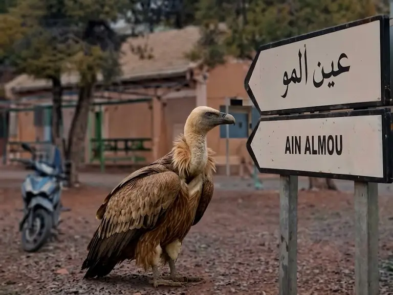 تحليق النسر الأسمر فوق قمم بني يزناسن يعيد تسليط الضوء على غنى التنوع البيئي ببركان