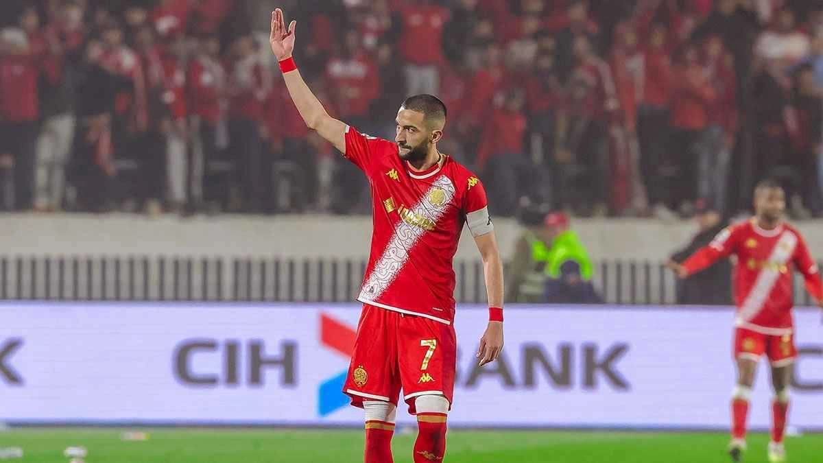 جدل داخل الوداد بعد استبعاد زياش من معسكر أكادير