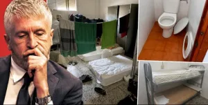سبتة :   الشرطة تنام على الأرض و70 عنصراً يتقاسمون مرحاضاً واحداً ووزير الداخلية في مرمى النيران
