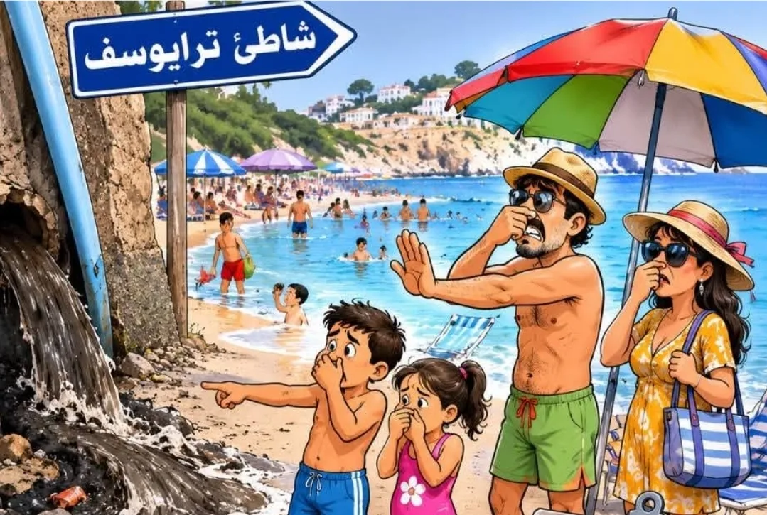 الحسيمة :    في عز موسم الاصطياف … مياه “بوخرارو” تتسلل إلى شاطئ ثارا يوسف وتفجر غضب المصطافين
