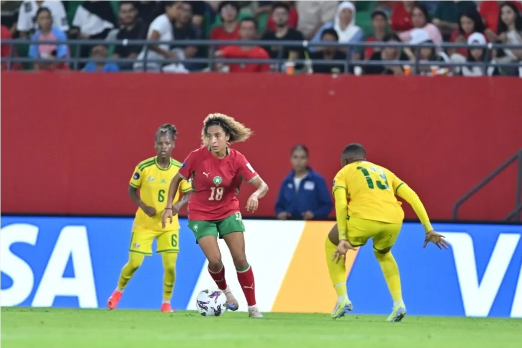المنتخب المغربي سيدات يتجاوز جنوب إفريقيا ويبلغ نصف نهائي كأس أمم إفريقيا