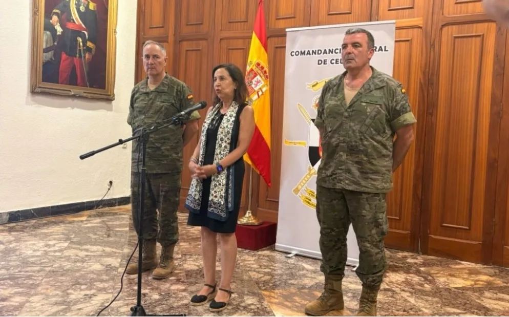 وزيرة الدفاع الإسبانية تستفز المغرب مجددا من سبتة … رسائل شديدة اللهجة للرباط بعد أزمة الهجرة «ما حدث لن يتكرر»