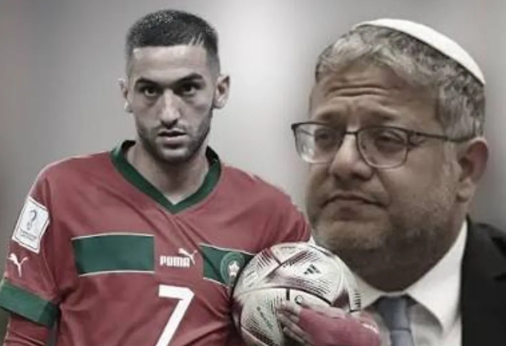 حكيم زياش يرد على المجرم بن غفير:     حياة أطفال فلسطين أغلى منك !