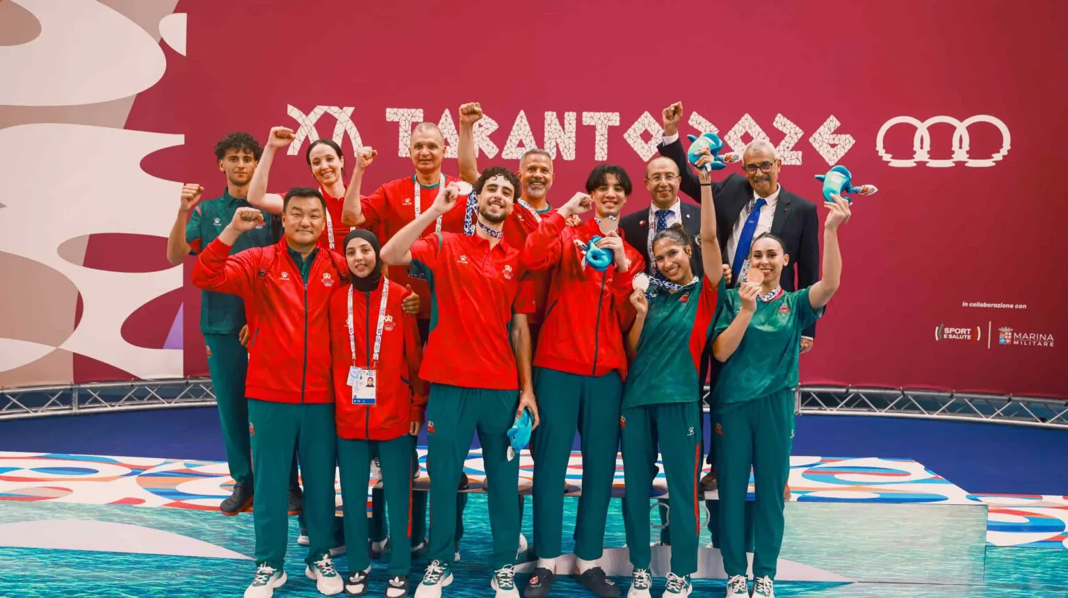 المغرب ينهي ألعاب البحر المتوسط سابعا بـ44 ميدالية