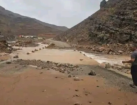 أمطار تنغير والرشيدية تكشف أضراراً بطريق تمرزيت وتنجداد